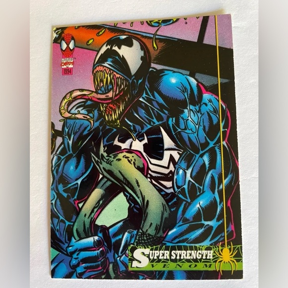 1994 Marvel-#18 VENOM Trading Card - Picture 1 of 2